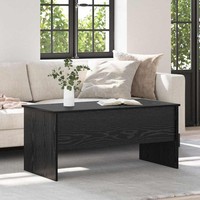 Couchtisch Schwarze Eiche 102 X 50,5 X 46,5 Cm Holzwerkstoff