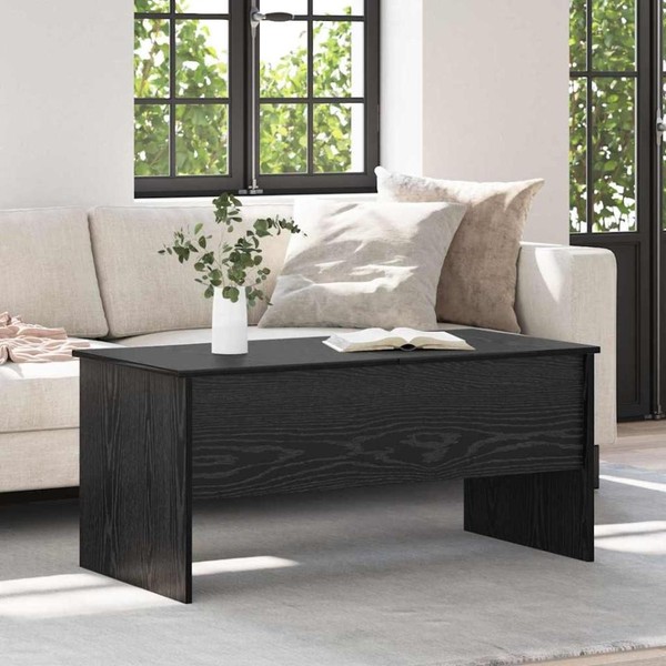 Couchtisch Schwarze Eiche 102 X 50,5 X 46,5 Cm Holzwerkstoff-image