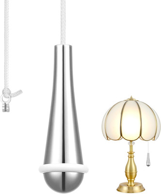 Bathroom Light Pull Cord,Pull Cord Handle with 1.5M Extension,String Replacement