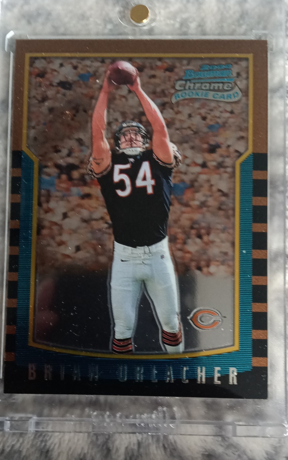 2000 Bowman Chrome - Brian Urlacher #178 (RC)