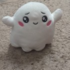 Bonkers Toys Ghost Plush Stuffed Animal White Pink Black 2022 F175AOSZ — photo 1