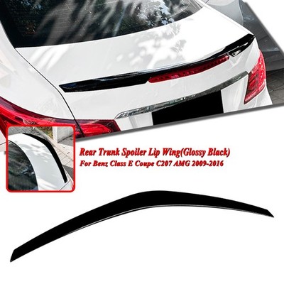 Heckspoilerlippe Flügel Lippe für Benz E Klasse Coupe C207 AMG 2009-2016 Schwarz