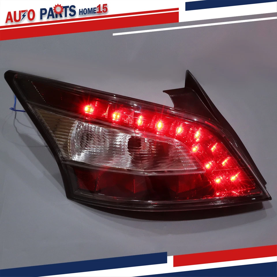 For Nissan Maxima 2012-2014 Tail Lights Halogen Type Driver Left Side Tail Lamps - Image 3 of 4