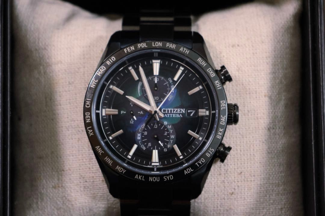 Citizen Limited Edition Layers of Time Watch Quartz 17.5cm Rare 2100pcs