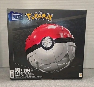 Pokemon Jumbo Poke Ball LED MEGA Blocks Set 304 pcs MEGA NEW FAST SHIPPING !!!!1