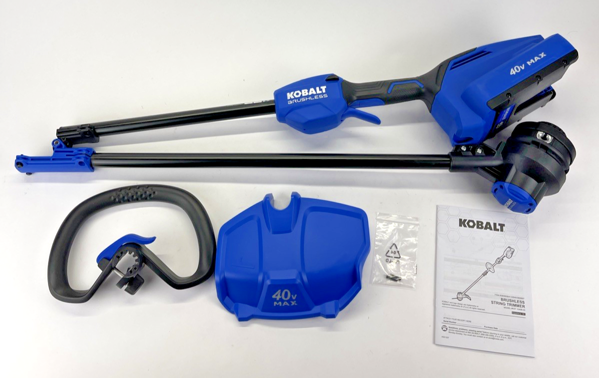 Kobalt 40v 40-volt Max 15-in String Trimmer 3809908 Tool Only