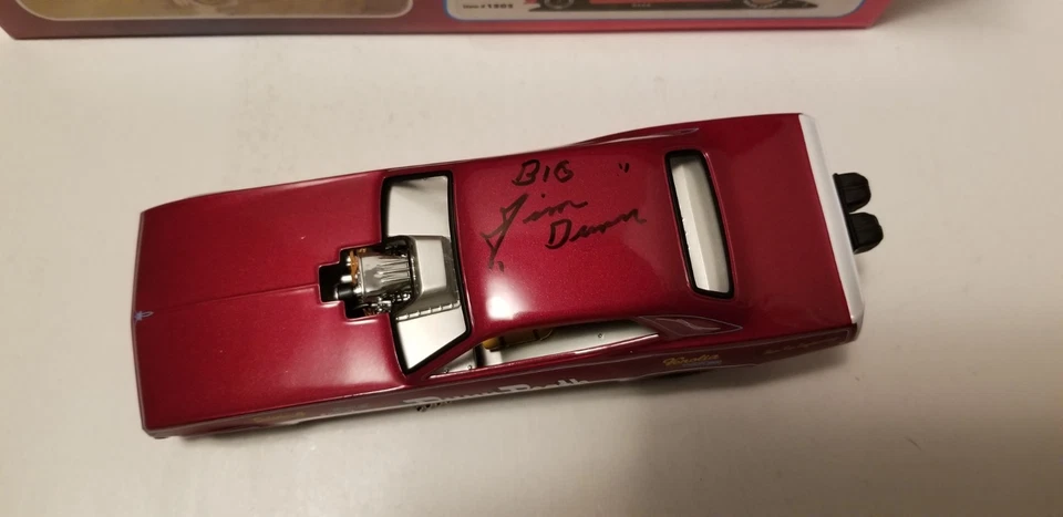  Carro engraçado Dunn & Reath Barracuda "AUTOGRAFADO" NITRO 1320 FLOPPERS - Imagem 3 de 4