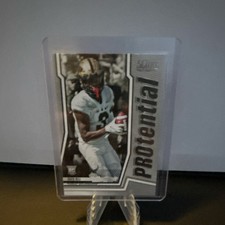 Panini 2022 Score Draft David Bell Purdue Protential Rookie Football Card. rookie card picture