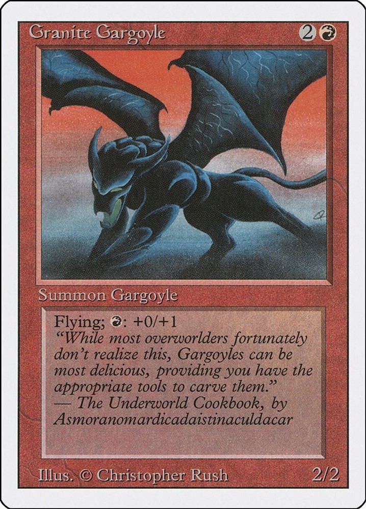 Granite Gargoyle Normal [3ED - 156] HP MagicRevised Edition