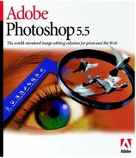 PhotoShop 5.5 PC CD full superior web graphics image picture editing design tool