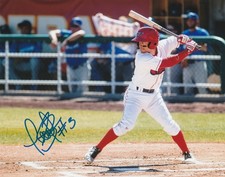 Leo Rivas Signed 8x10 Photo Auto Seattle Mariners Autograph Baseball COA