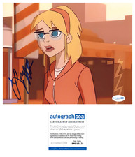 Lacey Chabert 'The Spectacular Spider-Man' Signed 8x10 Photo 'Gwen Stacy' ACOA