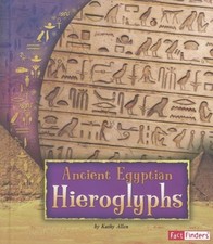 Ancient Egyptian Hieroglyphs Library Binding Kathy Allen