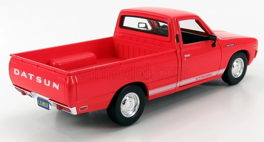 MODELLINO FURGONE STATICO MAISTO DATSUN 620 PICK-UP 1973 ROSSO SCALA 1/24 - Immagine 2 di 4
