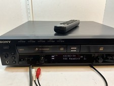 Sony RCD-W500C CD 5 Disc Changer and Recorder With Remote. Tested Working