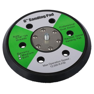 Backing Pad UNF Male Thread 12 5/16'' 6inch/150mm Air Sander Polishers