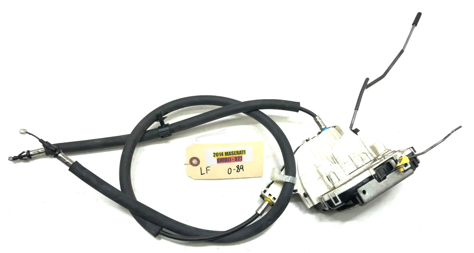 2014-2021 MASERATI GHIBLI LEFT DRIVER FRONT DOOR LOCK LATCH ACTUATOR OEM.