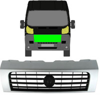 KüHlergrill FüR Fiat Ducato 2006 - 2014