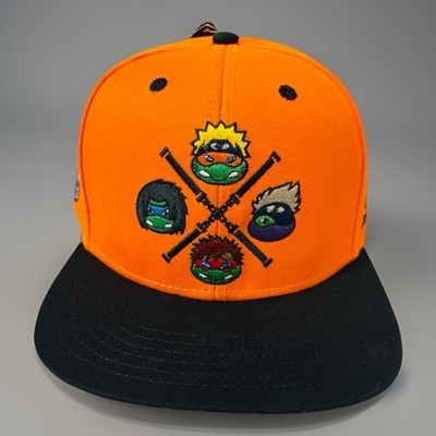 Teenage Mutant Ninja Turtles x Naruto Snapback Hat *NEW w/ Tag* Official VIZ