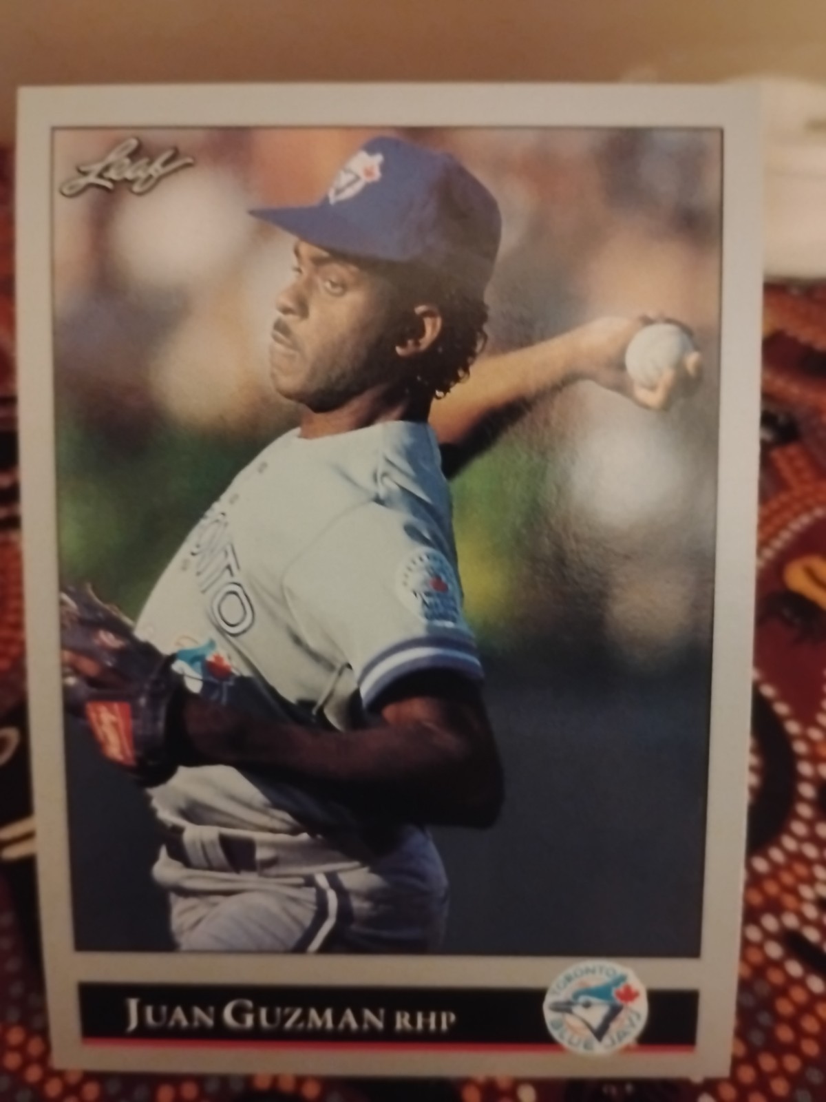 Juan Guzman - 1992 Leaf Baseball