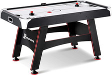 Air Hockey Table with Arcade Electronic Scorer, Perfect for Family Game Rooms