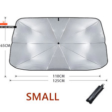 Car Sunshade Car Sunshade Retractable Sunscreen Heat Insulation Front Windshield