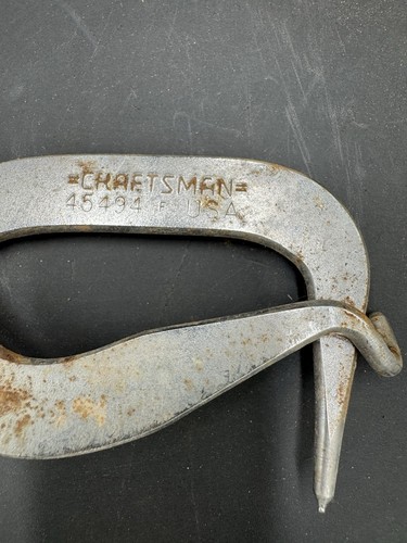 VTG CRAFTSMAN USA NO. 45494 Drum Brake Spring Removal Tool Read - Foto 4 di 7