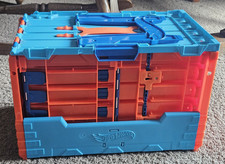 2018 Hot Wheels-Track Builder 3 System Race Crate and 4 Cars