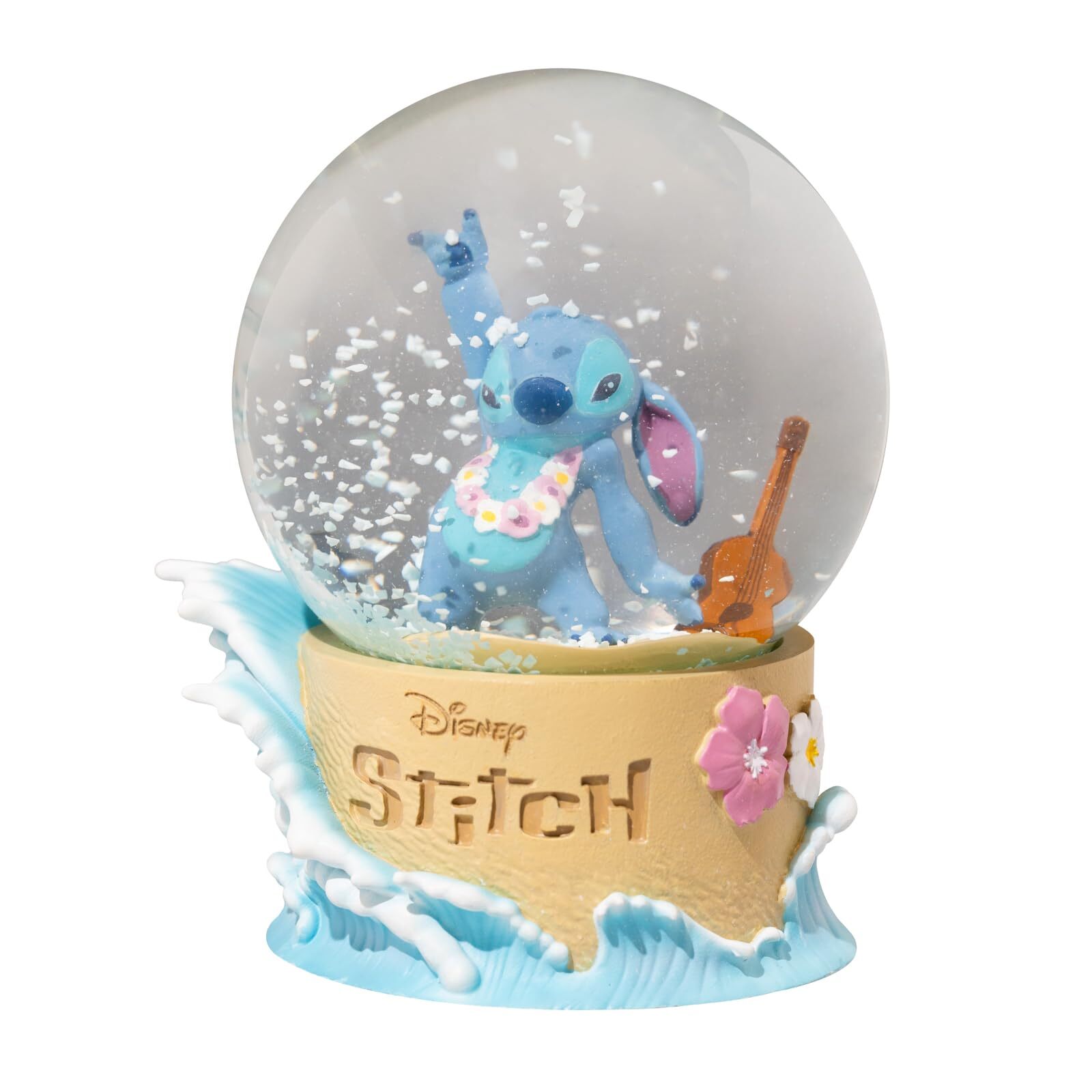 STITCH - Surf- Snow Globe 80mm NUOVO