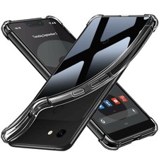Google Pixel 3 XL Clear TPU Shock Absorption Anti-Scratches Flexible Case New