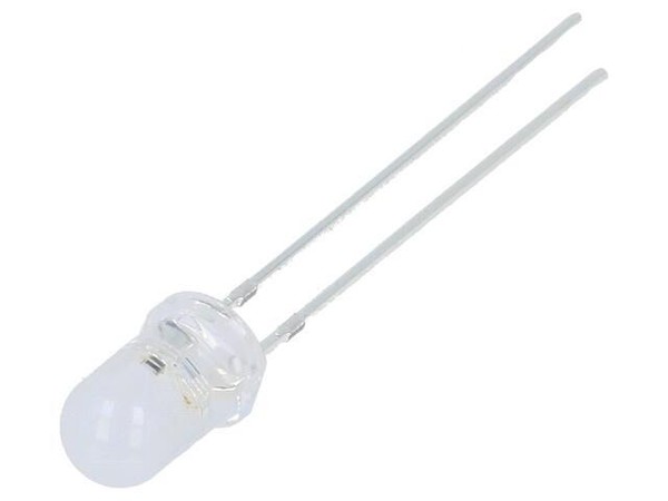 2X OSY5MS51A5A Led 5Mm Gelb 2180-3000Mcd 100° 3-5V 20Ma Linse: Diffus 1,8Hz Opto-image