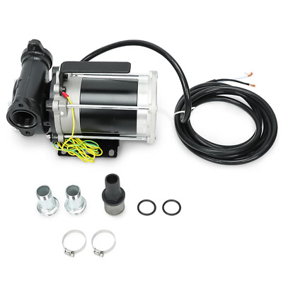 12V Gasoline Fuel Transfer Pump 15 GPM Self-Priming Rotary Vane Motor Fuel Pump