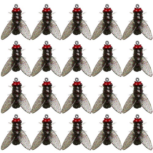 20Pcs Bionic Fly Fishing Bait Simulation Fishing Insect Lure Fishing Accessories - Picture 13 of 18