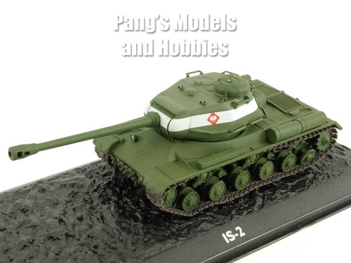 IS-2 JS-2 Russian - Soviet Heavy Tank & Display Case - 1/72 Scale Model - Picture 4 of 14