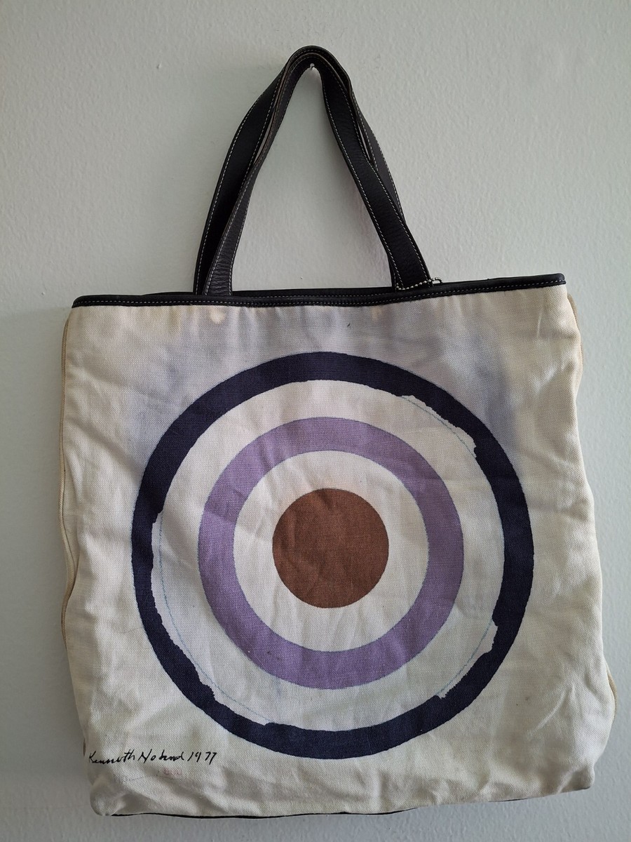 Coach Vtg. Collaboration With Artist Kenneth Nohand 1977 Canvas
