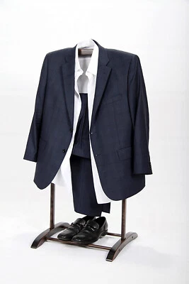 Homebrella Deluxe Hardwood Clothes Valet Stand (Espresso)