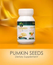 Natural Pumpkin Seeds Dietary Supplement