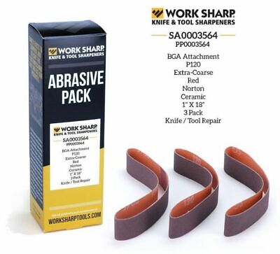 Work Sharp Diamond Abrasive Belt Kit 180 Coarse Grit 1500 Fine Grit WSSA0002970 