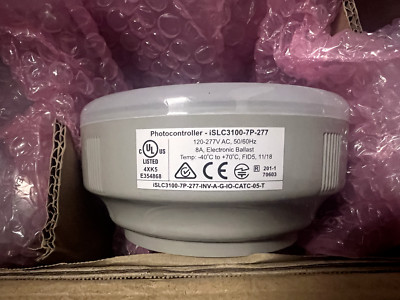 Cimcon Lighting ISLC3100-7P-277  to 120 AC Street Light Controller Plug & Play