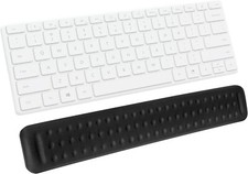 Keyboard Wrist Rest 17 3/8 in with Massage Dots, Memory Foam Wrist Support Pad