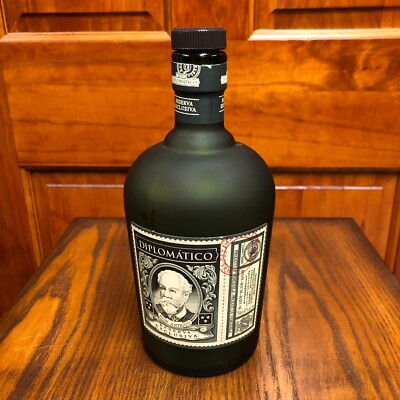 Diplomatico Reserva Exclusiva - Rum Bottle - Used Empty 750ML Green Bottle 