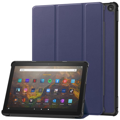 Slim Case For Amazon Kindle Fire HD 10 (13th Gen 2023) Trifold Flip Stand Cover - Picture 16 of 38