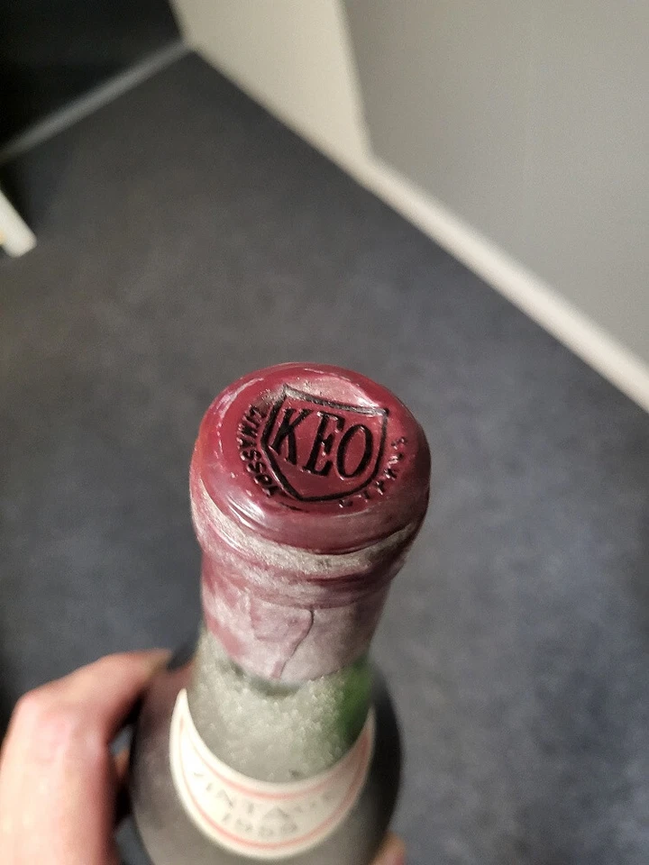 Rotwein 1959 Vintage Rarität OTHELLO Cyprus Zypern - Bild 3 von 4