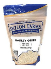 Shiloh Farms Organic Barley Grits 12 Ounce Pack Of 2 Whole Grain Gluten Free