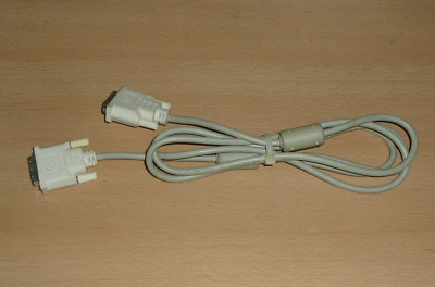 DVI Adapterkabel Verbindungskabel, DVI-Stecker beidseitig, Fa. MOLEX, 2 m lang