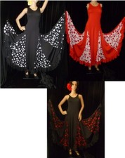 Flamenco Dresses Multiple Styles Red/White/Black Polka Dot NEW 