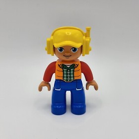 LEGO Duplo Dump Truck and Tracked Excavator 10812 Complete set Retired Road Sign