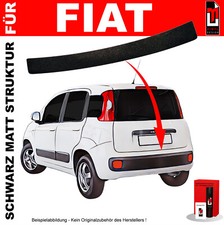 Lackschutzfolie Ladekantenschutz für Fiat Panda (III) ab 2012 Schwarz matt