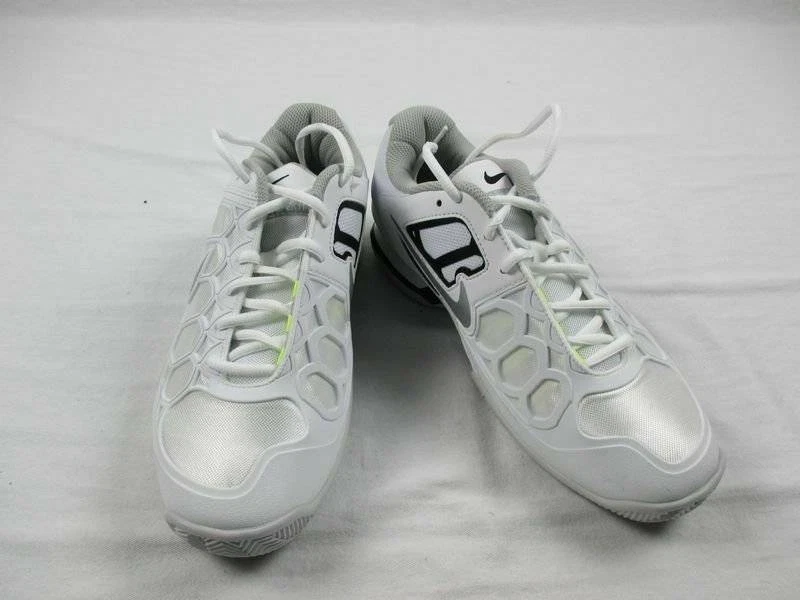 New Women s White Nike Air Zoom Lunarlon Fit Frame 454126 107 Size 10.5 GRGE