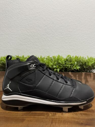 Nike Air Jordan Derek Jeter Vital Black Baseball Cleats 317086-001 Men’s Size 11